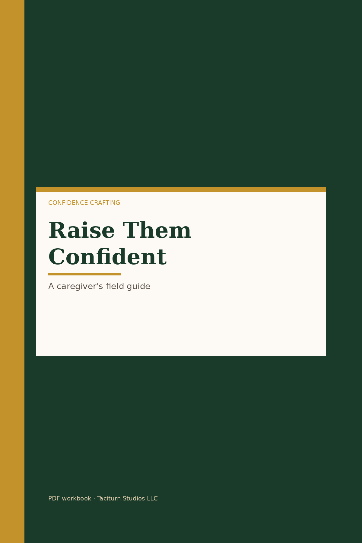 Raise Them Confident