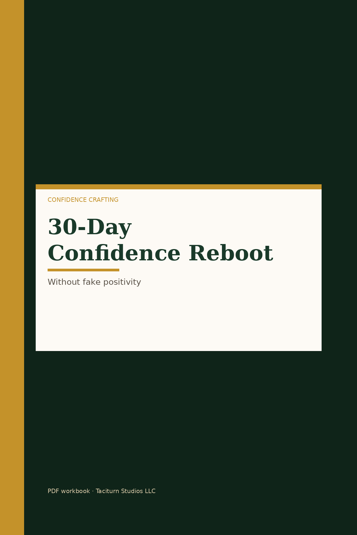 The 30-Day Confidence Reboot