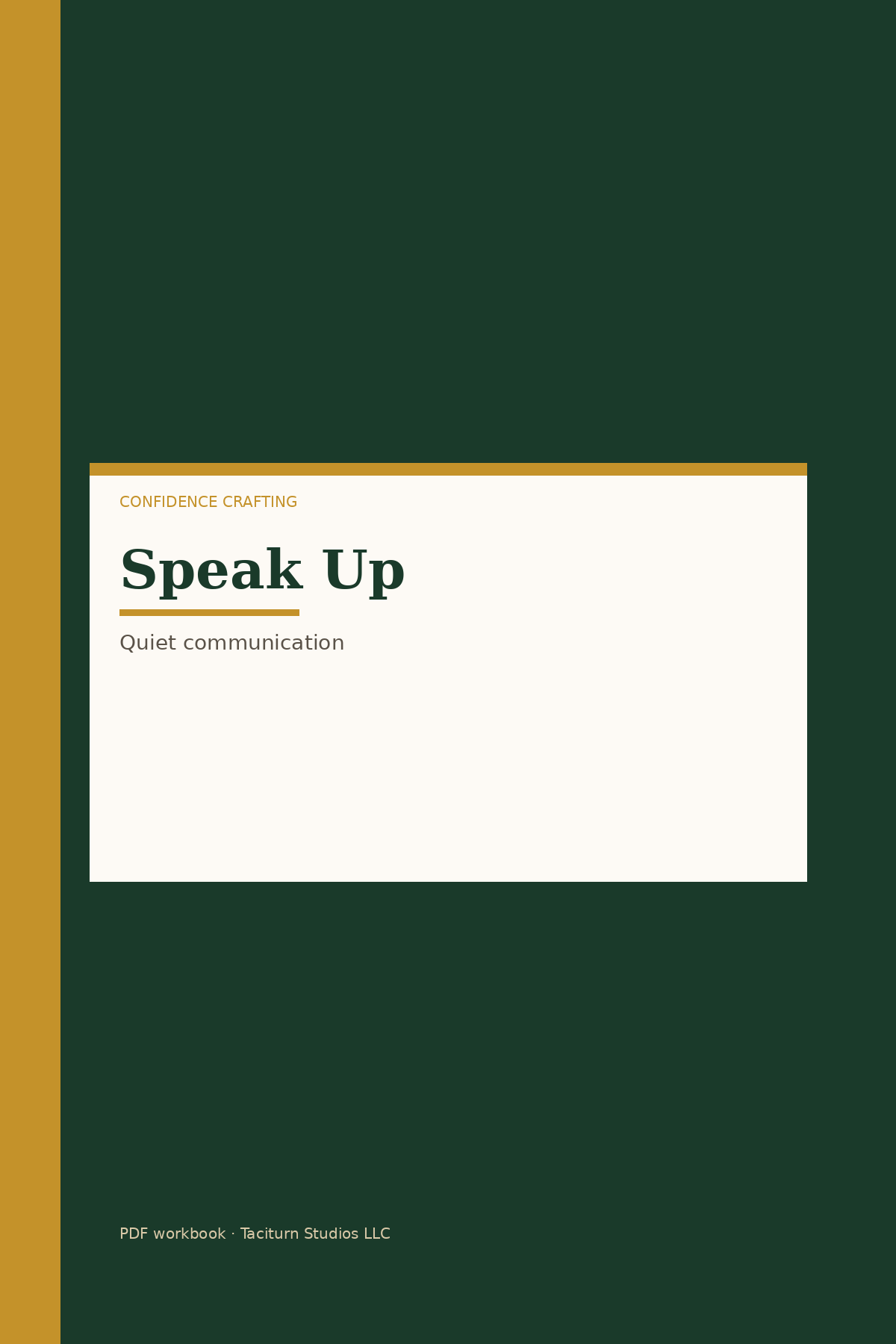 Speak Up